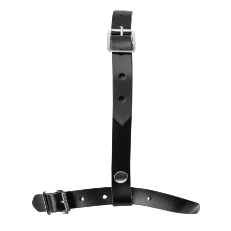 Rimba - Lederen Hoofdharnas - Zwart