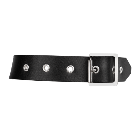 Rimba - Lederen Bondageharnas - Zwart