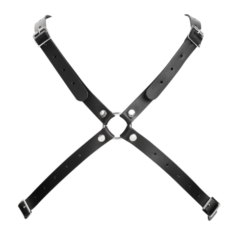 Rimba - Lederen Borstharnas - Zwart