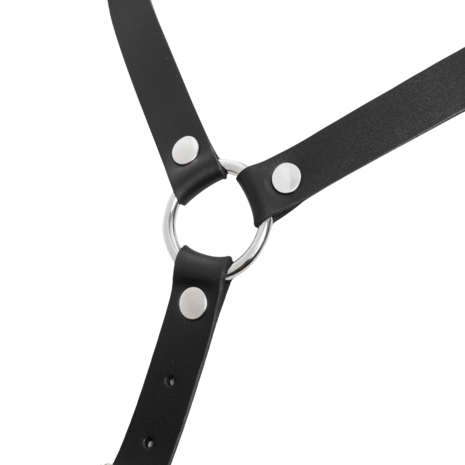 Rimba - Lederen Borstharnas - Zwart