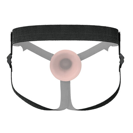 Pipedream - Fantasy X-Tensions - Silicone Holle Strap-On - 24 cm - Lichte Huidskleur