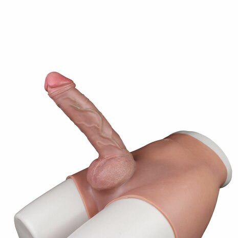 Kiotos - Siliconen Bodysuit - Mannelijk Onderlichaam met Penis