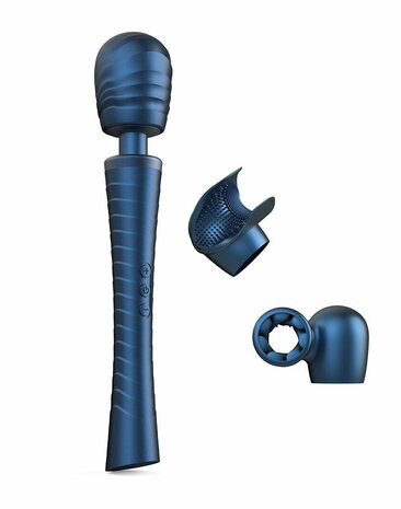 ManWan - Man.Wand Edgy - Wand Vibrator voor Haar & Hem - Stellar Blue