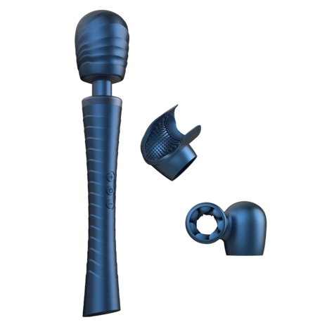 ManWan - Man.Wand Edgy - Wand Vibrator voor Haar & Hem - Stellar Blue