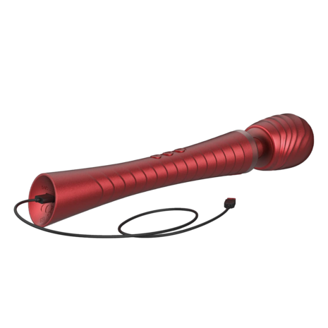 ManWan - Man.Wand Edgy - Wand Vibrator voor Haar & Hem - Red Velvet