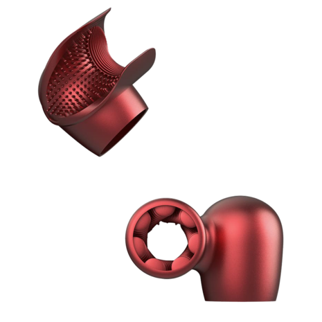 ManWan - Man.Wand Edgy - Wand Vibrator voor Haar & Hem - Red Velvet