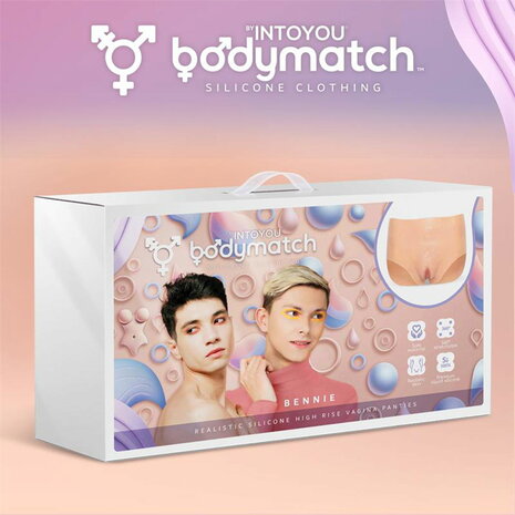 Bodymatch - Bennie - Realistisch Siliconen Onderlichaam met Vagina en Anus - Lichte Huidskleur - Maat S