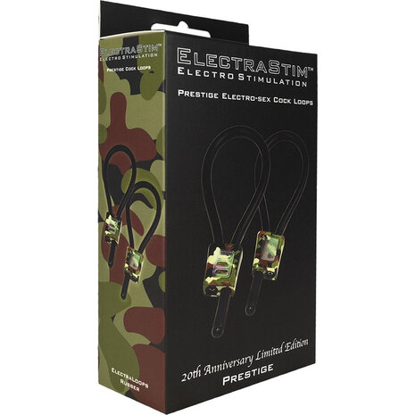 ElectraStim - Electrosex - ElectraLoops Prestige Camo - Penisringen - 2 stuks