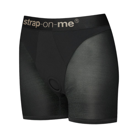 Strap-On-Me - Halo - Strap-On Harnas Broekje - Zwart - Maat L