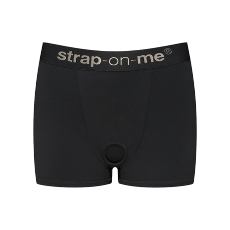 Strap-On-Me - Allure - Strap-On Harnas Short - Zwart - Maat M