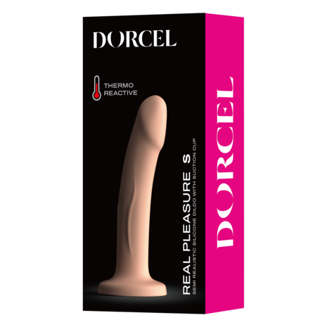 Dorcel - Real Pleasure - Stijlvolle Siliconen Dildo - Lichte Huidskleur - Maat S