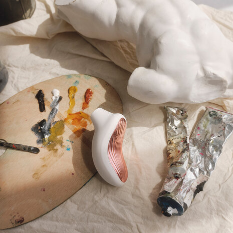 Lelo - Sona 3 -  Luchtdruk Vibrator - Cr&egrave;me