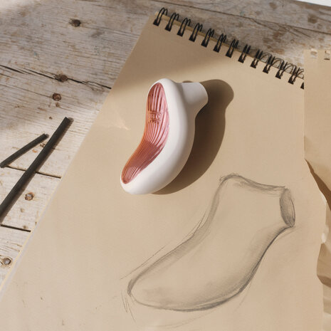 Lelo - Sona 3 -  Luchtdruk Vibrator - Cr&egrave;me