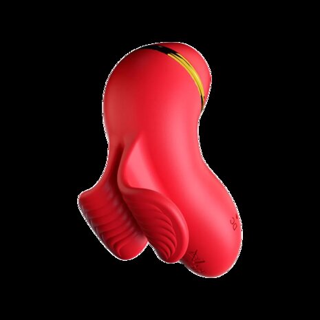 IY Beeny - Multifunctionele vibrator - Met 4 Opzetstukjes - Rood