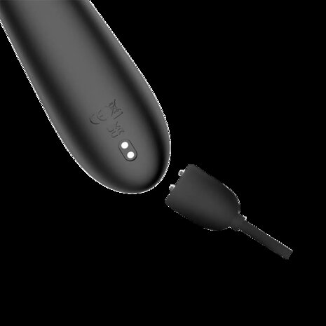 IY Patty - Rabbit Vibrator met Roterende Bal - Zwart