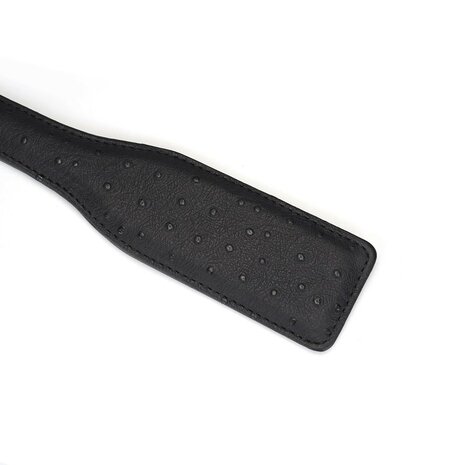 Liebe Seele Demon's Kiss Spanking Paddle - Luxe Leren Plak