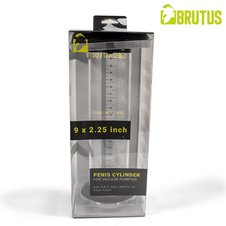 Brutus - Penis Pomp - Penis Cilinder voor Vacu&uuml;m Pomp - GET BIGGER  - Diameter 5,70 cm