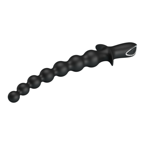 Pretty Love - Rigdon - Anale Kralen Vibrator - Zwart