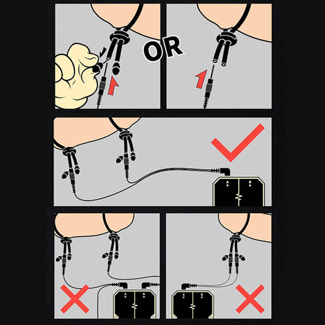 Dungeon Lab 6 mm Geleidende Rubberen Ringen