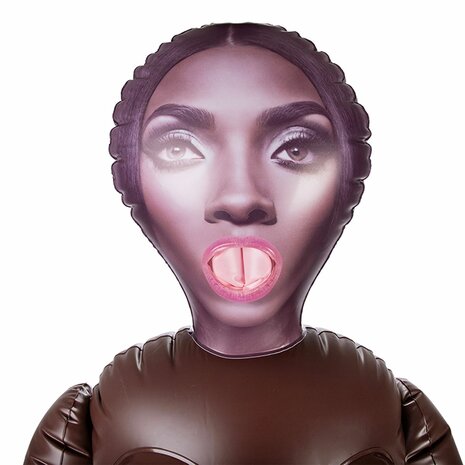 NMC - Eager Bae - Opblaaspop She-male met Penis en Grote Borsten