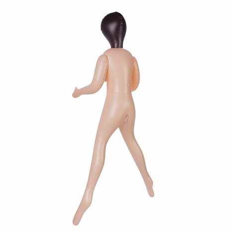 Hussy Selena - Opblaaspop met Twee Openingen en Grote Borsten