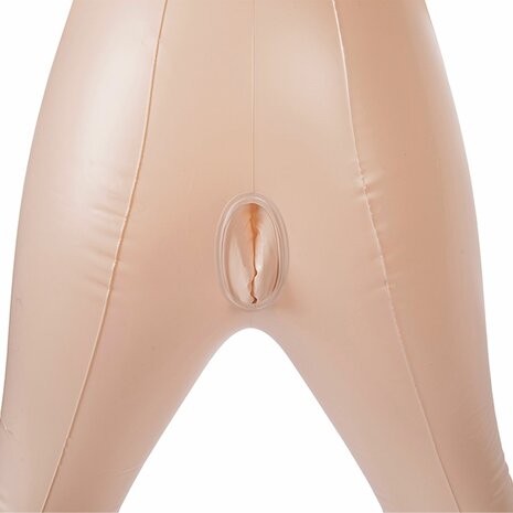 Hussy Luna - Opblaaspop met Drie Openingen en Grote Borsten