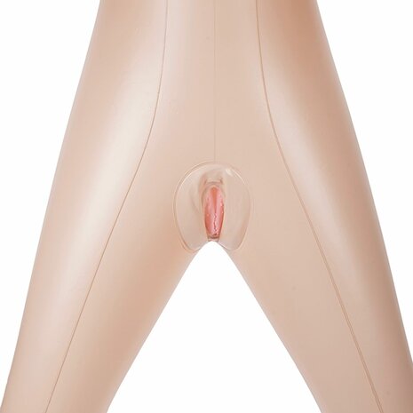 Hussy Luna - Opblaaspop met Drie Openingen en Grote Borsten