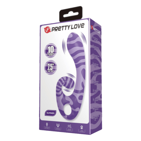 Pretty Love - Summer - Rabbit Vibrator - Paars/Lila