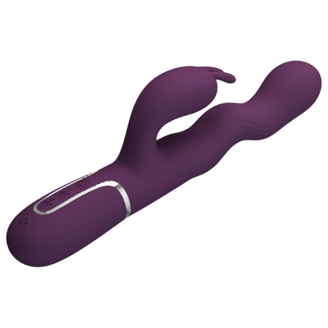 Pretty Love - Laurens - Rabbit Vibrator met Climax Button - Paars