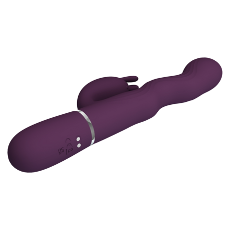 Pretty Love - Laurens - Rabbit Vibrator met Climax Button - Paars