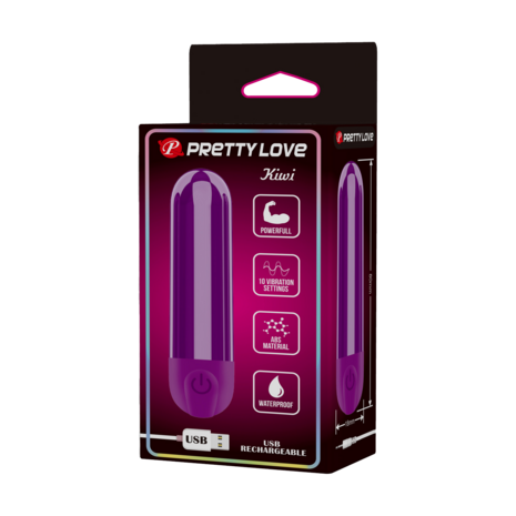 Pretty Love - Kiwi - Bullet Vibrator - Paars