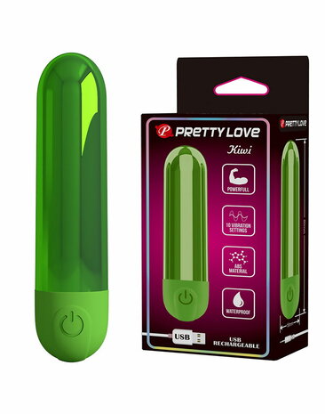 Pretty Love - Kiwi - Bullet Vibrator - Groen