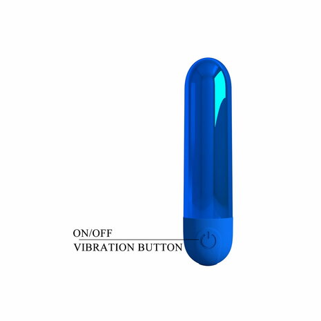 Pretty Love - Kiwi - Bullet Vibrator - Blauw