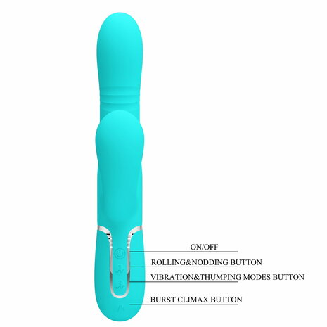 Pretty Love - Maviana - Rabbit Vibrator - Turquoise