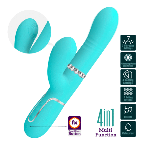 Pretty Love - Maviana - Rabbit Vibrator - Turquoise
