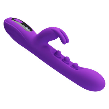 Pretty Love - Sabien - Rabbit Vibrator met LED Display - Paars
