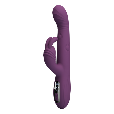 Pretty Love - Dee - Rabbit Vibrator met LED Display - Paars