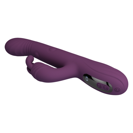 Pretty Love - Dee - Rabbit Vibrator met LED Display - Paars