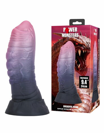 Power Monsters - Dreadful Fiend - Monster Dildo - 24 cm - Multicolour