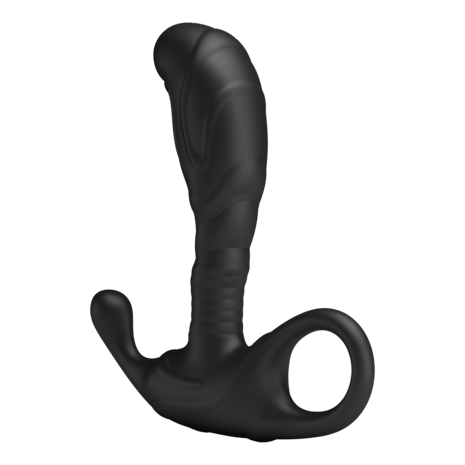 Mr. Play  - Super Power - Prostaatstimulator met Afstandsbediening - Zwart