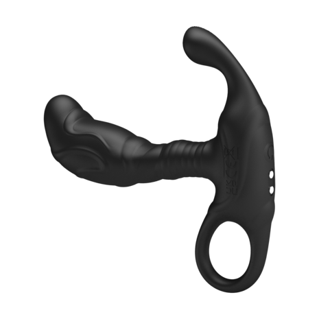 Mr. Play  - Super Power - Prostaatstimulator met Afstandsbediening - Zwart