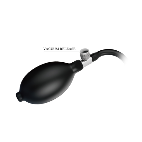 Power Monsters - Shadow Behemoth - Opblaasbare Monster Dildo - 22 cm - Rood/Blauw