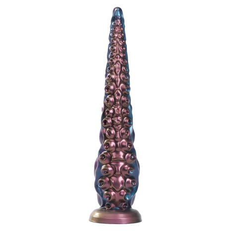Power Monsters - Maelstrom Beastlord - Tentakel Dildo - Blauw/Paars/Goud