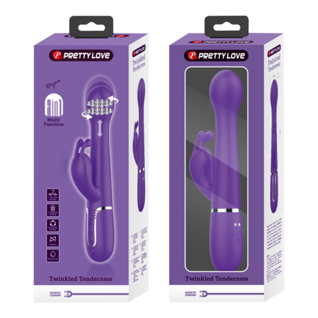 Pretty Love - Dejon - Rabbit Vibrator - Paars