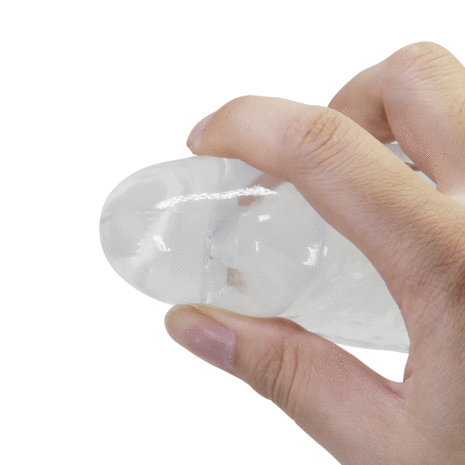 Pretty Love - Verlengende Penis Sleeve - 26 cm - Transparant