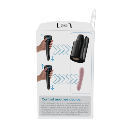 KIIROO - Control Dildo Adapter - Zwart