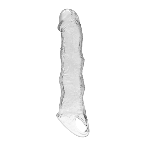 Pretty Love - Verlengende Penis Sleeve - 28 cm - Transparant