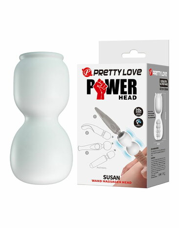 POWER - Susan - Wand Vibrator Opzetstuk - Wit