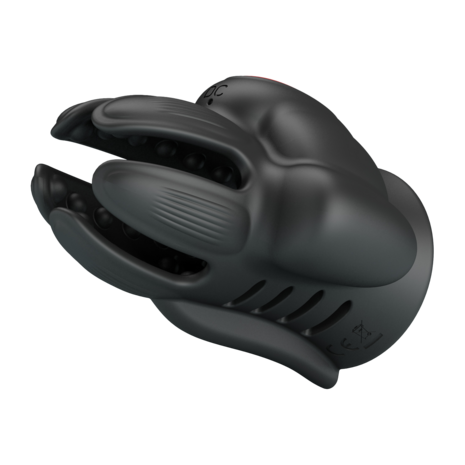 Pretty Love - Wyat - Penis Vibrator - Zwart/Rood