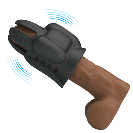 Pretty Love - Wyat - Penis Vibrator - Zwart/Rood